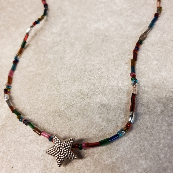 👸📿 Christmas Star Handmade Necklace - Picture 2 of 11